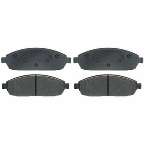 Rm Brakes 2006-2010 Jeep Service Grade Ceramic Disc Brake Pad Set R53-SGD1080C